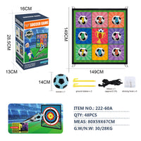 Indoor Foldable Dart Board Game Set with Magic Sticky Balls for Kids, Interactive Sports Toy for Boys