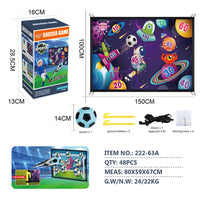 Indoor Foldable Dart Board Game Set with Magic Sticky Balls for Kids, Interactive Sports Toy for Boys