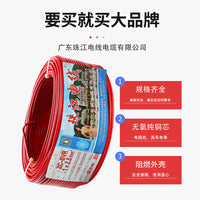 Guangdong Zhujiang ZC-BVR Flame Retardant Multi-Strand Household Electrical Wire, National Standard 1.5-10 sq mm