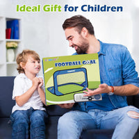 Kids 4-in-1 Portable Detachable Multi-Purpose Soccer Goal Training Net Set
