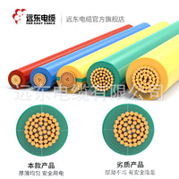 Far East Cable 1.5/2.5/4/6 sq mm National Standard Copper Core Household Wiring Hard/Soft Single Core Socket Lighting Cable