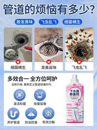 Drain Deodorizer Anti-Odor Device for Sewer Pipes, Toilet, Kitchen, and Bathroom - Eliminates Odors and Leaves Fragrance