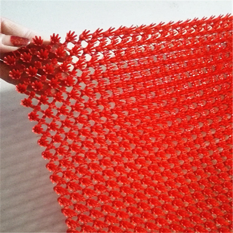 Artificial Grass Interlocking Tiles, Plastic Lawn Carpet Mat for Bathroom, Waterproof Non-Slip Doormat