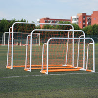Portable Foldable Soccer Goal for Kids, Youth, Indoor/Outdoor Use, 3-4 Player Size