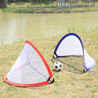 Pop-Up Foldable Soccer Goal for Kids, Portable Mini Football Net for Outdoor Training, Easy to Store