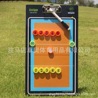 Volleyball Magnetic Tactic Board Coach Erase Command Teaching Board Foldable Training Equipment