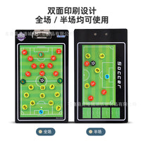New Double-Sided PVC Magnetic Football Basketball Coaching Board Teaching Board Customizable