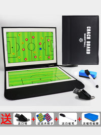 Portable Folding Magnetic Coaching Board for Soccer and Basketball - Premium Tactical Training Board for 5-a-side Games