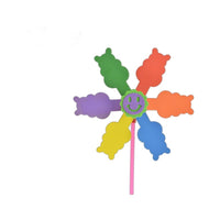 DIY Six-Color Pinwheel Craft Kit for Kids, EVA 3D Sticker Puzzle Educational Toy for Kindergarten Art Class