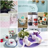 Ceramic Paint Markers for Glass and Bone China Mugs - DIY Graffiti and Color Changing Art Pens