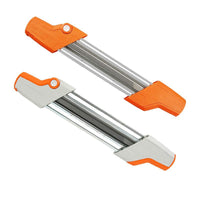 Chainsaw Sharpening File Kit with Depth Gauge, Flat File, Handle, and Bag for Gasoline Electric Saws