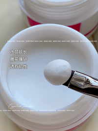 Nail Art Crystal Liquid Carving Powder Set Transparent Crystal Powder for Beginners Manual Crystal Nail Extension Adhesive Drill Tool