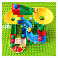 Large Particle Building Blocks Marble Run Track Ball Toy Accessories