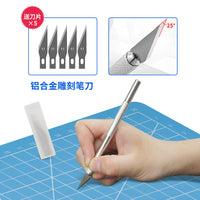 3D Printer Model Finishing Tool Kit - Gundam Figure Hand-made Tools, Tweezers, Pliers, Sanding Strips, Engraving Knife, Cleaning & Maintenance Tools, Caliper