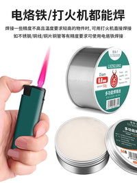 Deer Fairy Stainless Steel Solder Paste for Electric Soldering Iron, Strong Flux for Copper Welding, Rosin