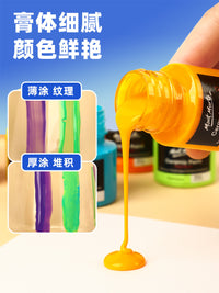Mont Marte 20ml Ceramic and Glass Paint Set, Waterproof Acrylic Pigments for Hand-Painting, Fade-Resistant Small Bottles for Beginners and Art Students