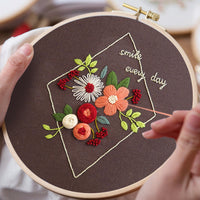 2020 New Embroidery Handmade Creative Adult DIY Material Kit European Style Embroidery Home Decoration Set