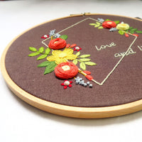 2020 New Embroidery Handmade Creative Adult DIY Material Kit European Style Embroidery Home Decoration Set