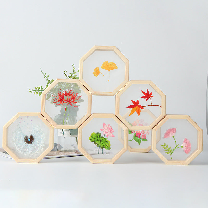 DIY Embroidery Kit for Girls and Adults - Ribbon Embroidery Material Pack for Handmade Romantic Gifts