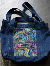 Pinecone Original Handmade Bag DIY Fabric European Embroidery Material Kit for Adults