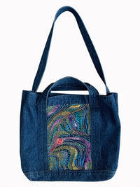 Pinecone Original Handmade Bag DIY Fabric European Embroidery Material Kit for Adults