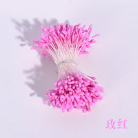 Chenille Stem DIY Craft Kit with Flower Rods, Tape, Flower Cores, Stamens, Googly Eyes, Tassels, Pom Poms, and Glue