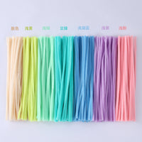 Twist Sticks DIY Craft Kit for Kids, Early Education Colorful Flower Bouquet, Macaron Plush Pipe Cleaners