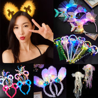 Light Up Headband for Night Market, Bar, Party Favors, Bulk Pack