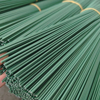 Floral Stem Wire Green Floral Tape Rose DIY Packaging Silk Flower Branch Tape Handmade Simulation Paper Flower Stem