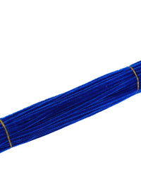 High-Density Plush Chenille Stems for DIY Flower Bouquets and Crafts - Non-Shedding Single Color