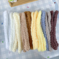 Twist Stick Puppy Set Coral Fleece Doll Material DIY Craft Kit for Beginners Kids Toy