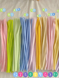 Anrao Encrypted Twist Sticks for Kids DIY Flower Bouquet Material Pack Extra Thick Plush Strips Wholesale