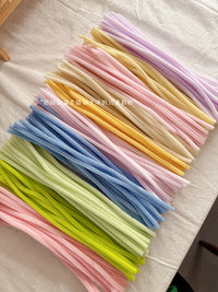 Anrao Encrypted Twist Sticks for Kids DIY Flower Bouquet Material Pack Extra Thick Plush Strips Wholesale