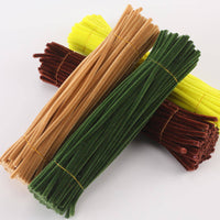 Macaron Chenille Stems Craft Kit for DIY Flower Bouquets and Plush Art Projects