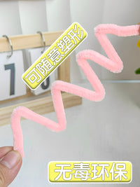 Macaron Color Pipe Cleaners Set for Kids' DIY Crafts - Extra Thick 700-Piece Pack