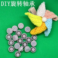 Extra Long Idle Rotating 623 Bearing Spinner Windmill Acrylic Kids Hairpin Ornament Slipper DIY Rotating Base