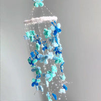 Spring Summer Colorful Chenille Stem Butterfly Wind Chime DIY Art Material Pack for Kids