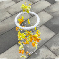 Spring Summer Colorful Chenille Stem Butterfly Wind Chime DIY Art Material Pack for Kids