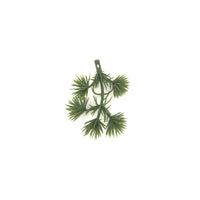 DIY Artificial Green Plant Plastic Waterweed Decoration Material for Wreath Wall Flower Accessories