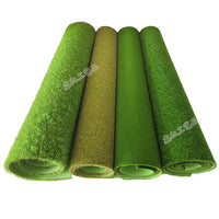 Thin Artificial Moss Lawn Mat, EVA Sand Table Micro Landscape Decor, Faux Moss Turf for Plant Wall Decoration