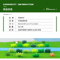 Artificial Moss Haystack Miniature Landscape Ornament DIY Resin Craft for Succulent Garden Decor