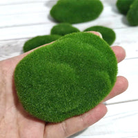 Artificial Moss Stones for Micro Landscape Decor, DIY Foam Landscaping Material, Fake Moss Lawn for Bonsai and Terrariums