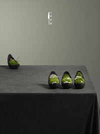 New Chinese Style Preserved Moss Micro Landscape Desktop Mini Ornaments for Home and Kids' Room