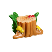 Mini Tree Stump Resin Ornaments for Moss Micro Landscape DIY Decoration