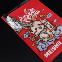 Disposable Aluminum Foil Insulated Takeaway Bags for BBQ Skewers and Fried Snacks, Oil-Proof Packaging
