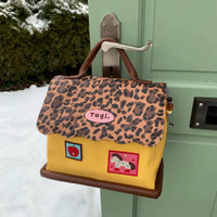 Tagi New Pony Leather Wash Bag Multi-functional Large Capacity Storage Bag Portable Cosmetic Bag