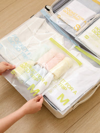 Travel Storage Bags for Clothes, Underwear, Shoes - Waterproof Organizer for Luggage and Dirty Laundry