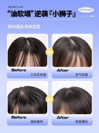 Hair Volumizing Powder Oil Control Fluffy Dry Shampoo Spray for Greasy Hair No-Wash Oil Removal