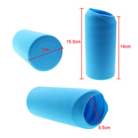 Silicone Can Cooler Sleeve for Soda Beer Bottles Insulated Protective Cover for Glass Water Cups