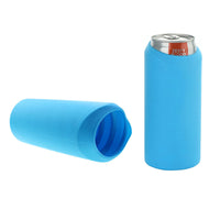 Silicone Can Cooler Sleeve for Soda Beer Bottles Insulated Protective Cover for Glass Water Cups